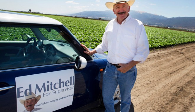 On Nov. 4, Mitchell will find out if he gets elected to the county’s Board of Supervisors. He hopes to be an advocate for preventing fracking from harming the valley. 