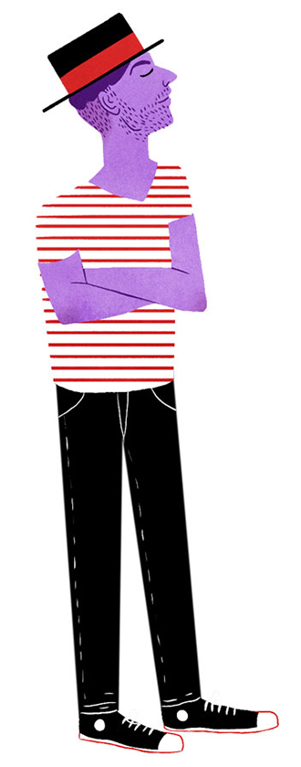 Gondolier costume.