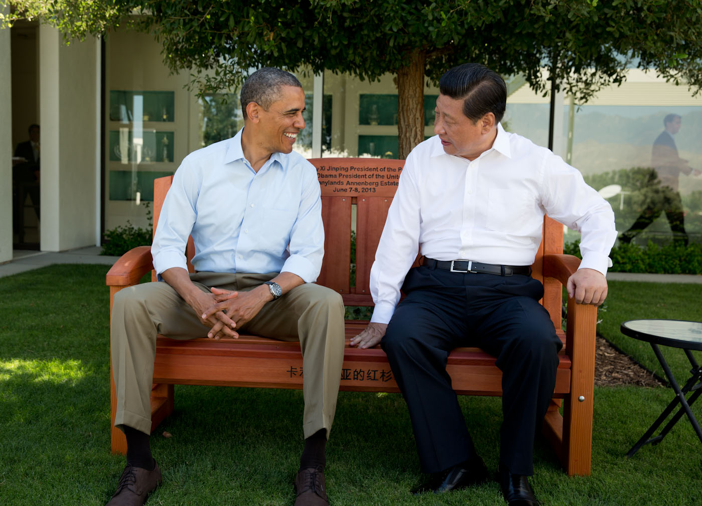 Barack Obama and Xi Jinping