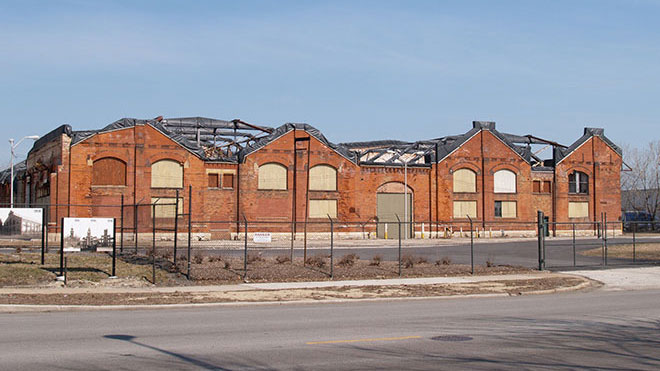 Old Factory in Pullman, Chicago.