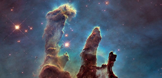 The "Pillars of Creation" is one of Hubble's most famous images, for good reason.