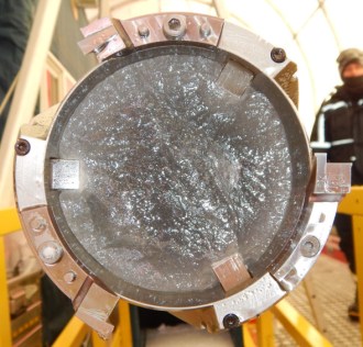 "This year," Fudge said, "we collected the Holocene." In ice core form. 