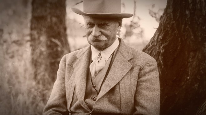 Urban parks pioneer and "poet of the prairie" Jens Jensen