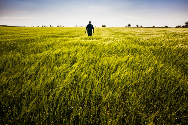 lone farmer