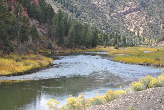 Colorado River near Bond, Colorado.