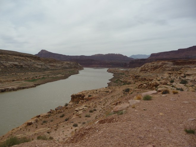 Glen Canyon, carved by the Colorado River, in southeastern and south central Utah and northwestern Arizona.