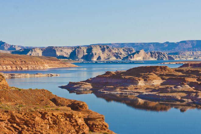 Lake Powell in Arizona.