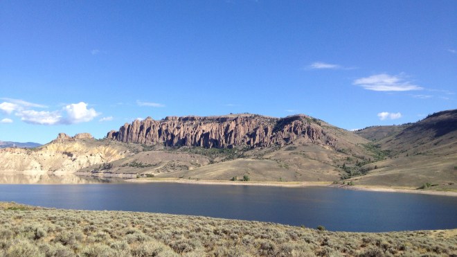 Along the Gunnison River. 