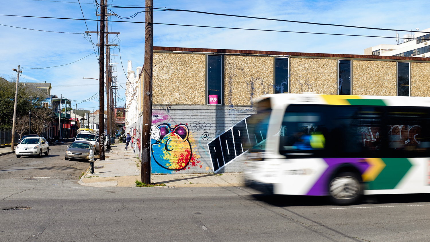 bus in New Orleans