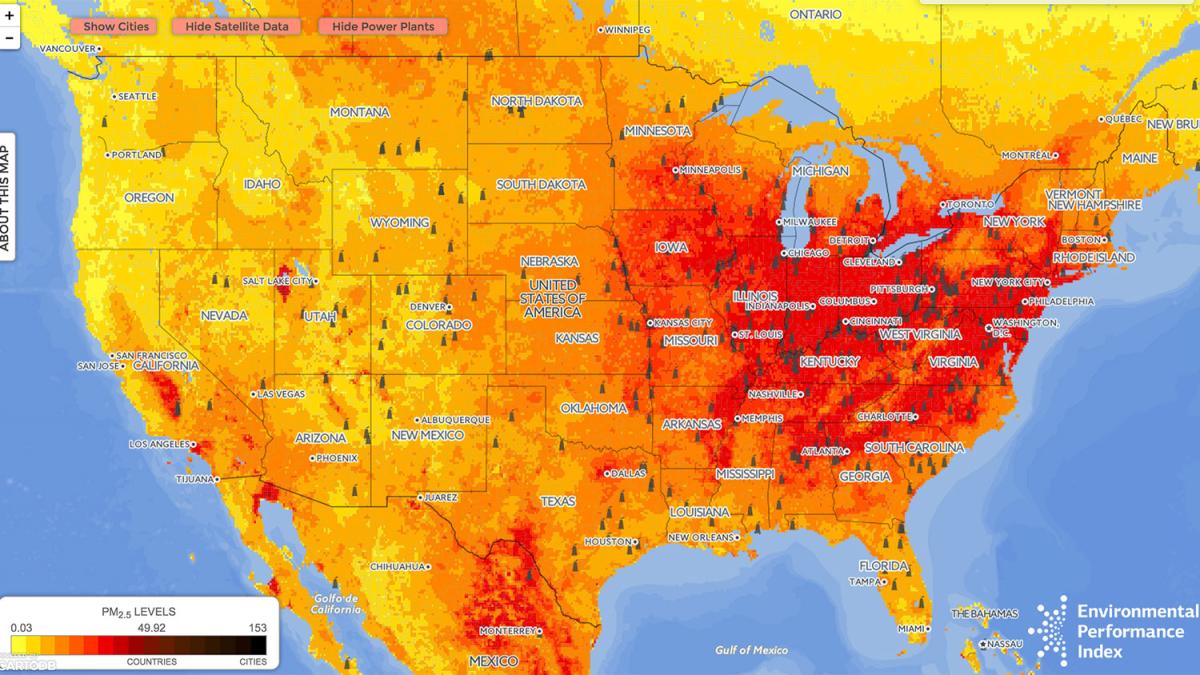 map of U.S.