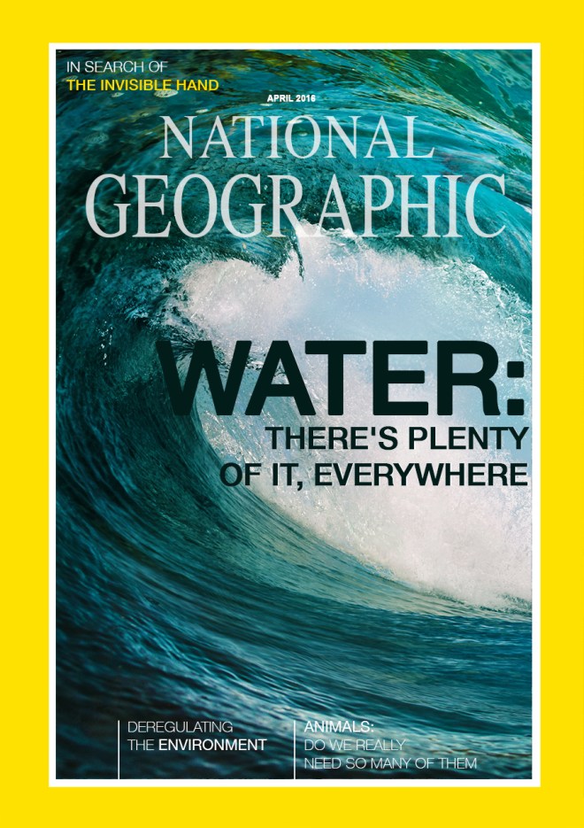 Hypothetical National Geographic Magazine cover