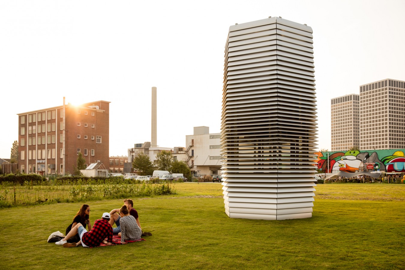 Smog free project from Studio Roosegaarde