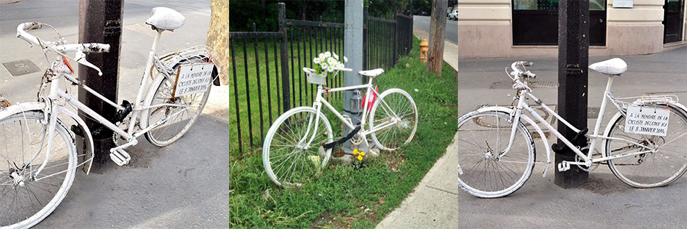 Ghost bikes