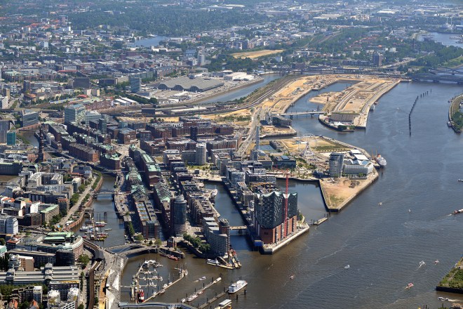 Hamburg is growing here: HafenCity – Europe’s largest inner-city development project – is a blueprint for a new European city on the waterfront