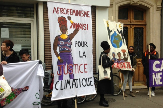 afrofeminisme climate sign