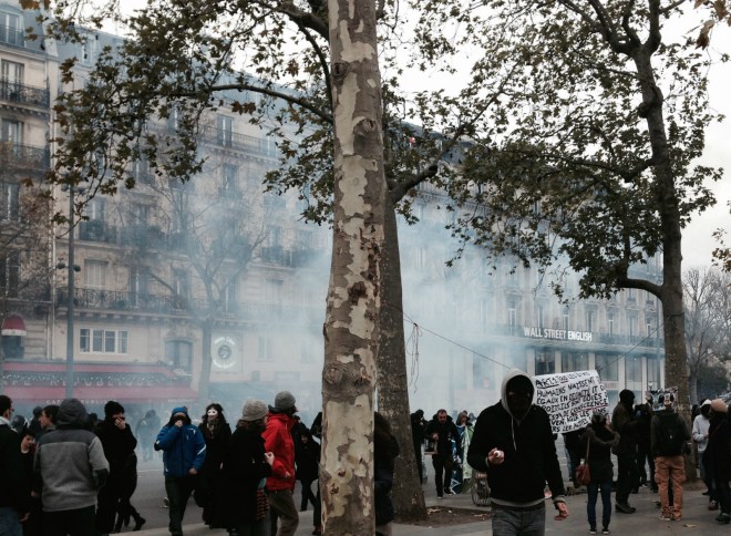 tear gas cloud 