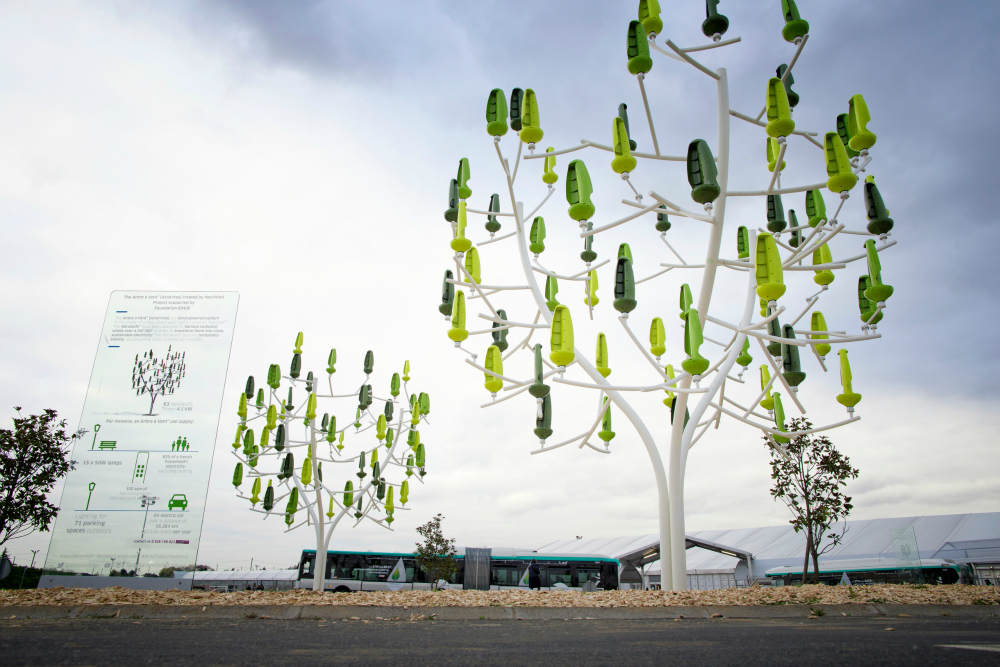 les arbres à vent: wind trees