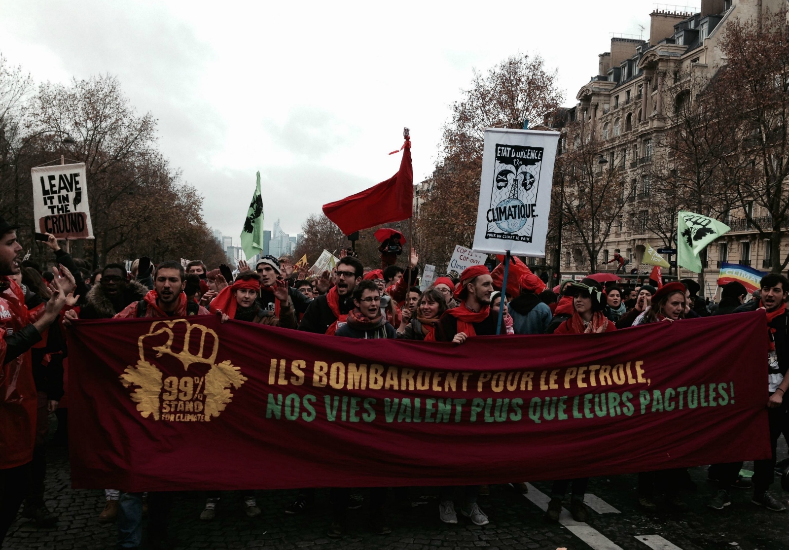 climate marchers