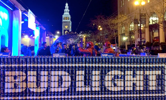 bud light wall sb50