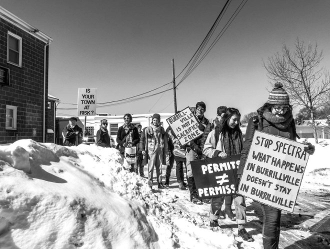 FANG activists in Burrillville, R.I.