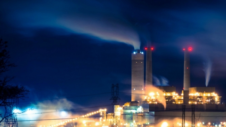 The Centralia Power Plant in Washington burns coal.