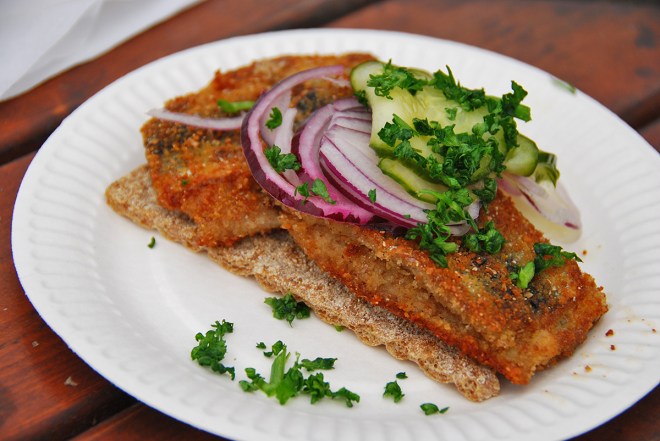 fried herring strömming