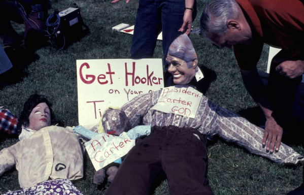 Jimmy Carter Effigy Love Canal