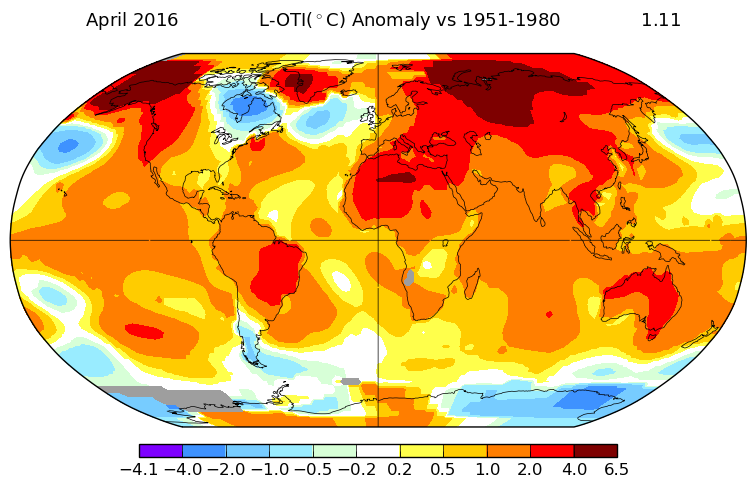 No human alive has seen a month of March April like this before.