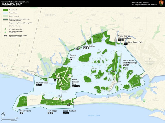 Jamaica Bay Map