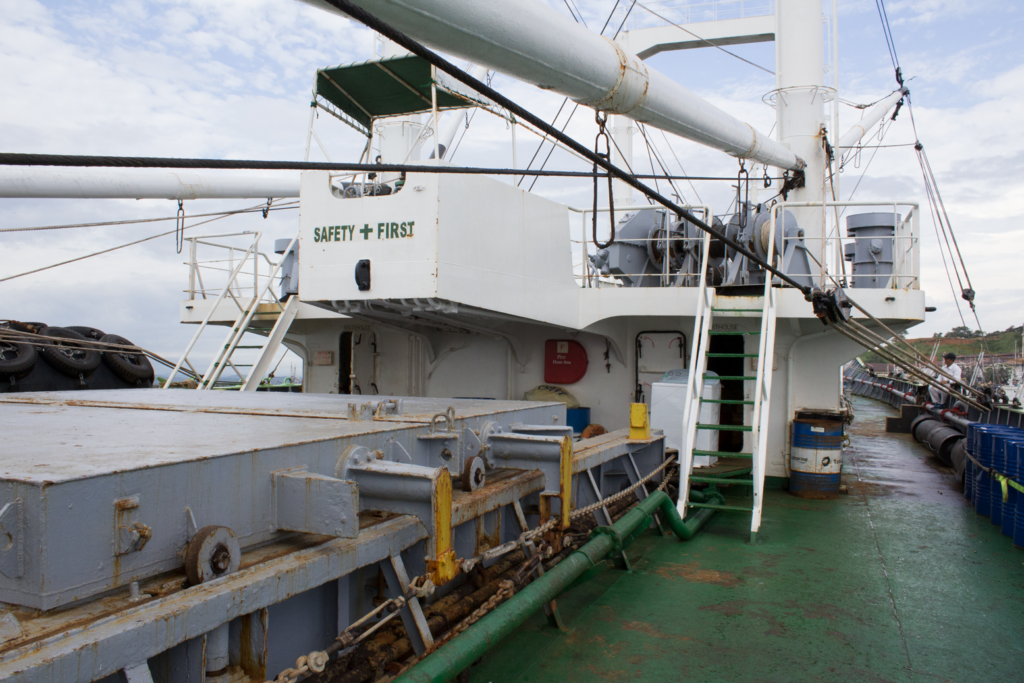 As a fisheries observer aboard the Victoria No. 168 cargo ship, Keith Davis carried no badge or weapon. He had no way of signaling for help without going through a computer in the captain’s quarters.