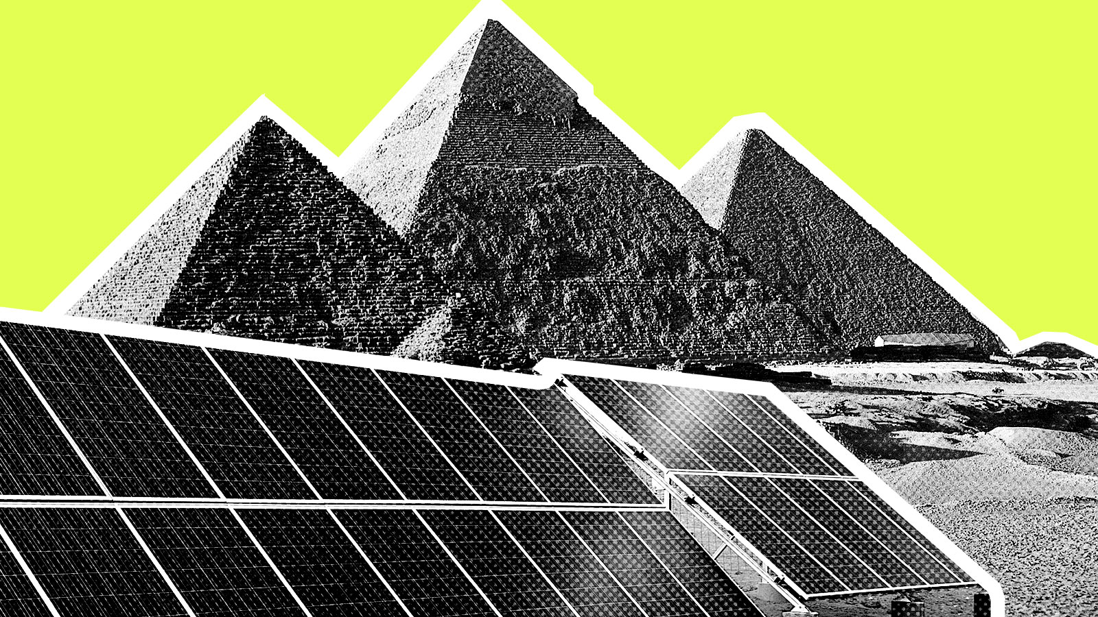 Egypt is building a huge solar farm in the desert