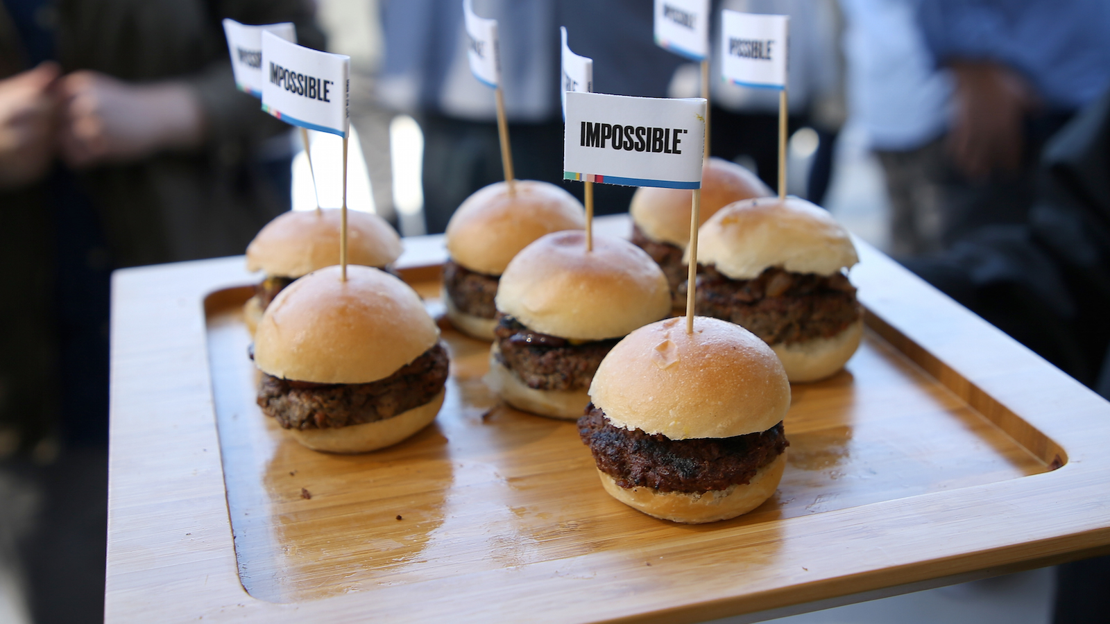 impossible burger sliders