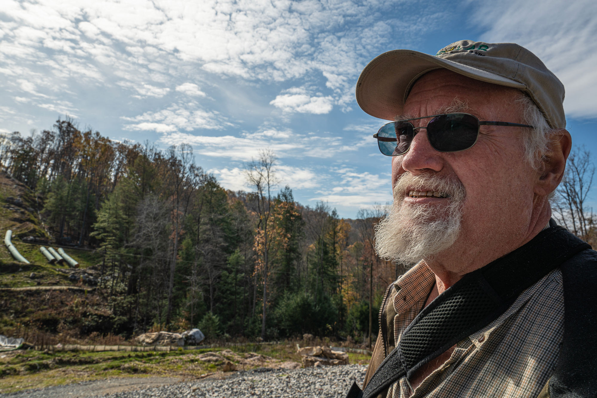 Retired oil-and-gas worker Kevin Campbell