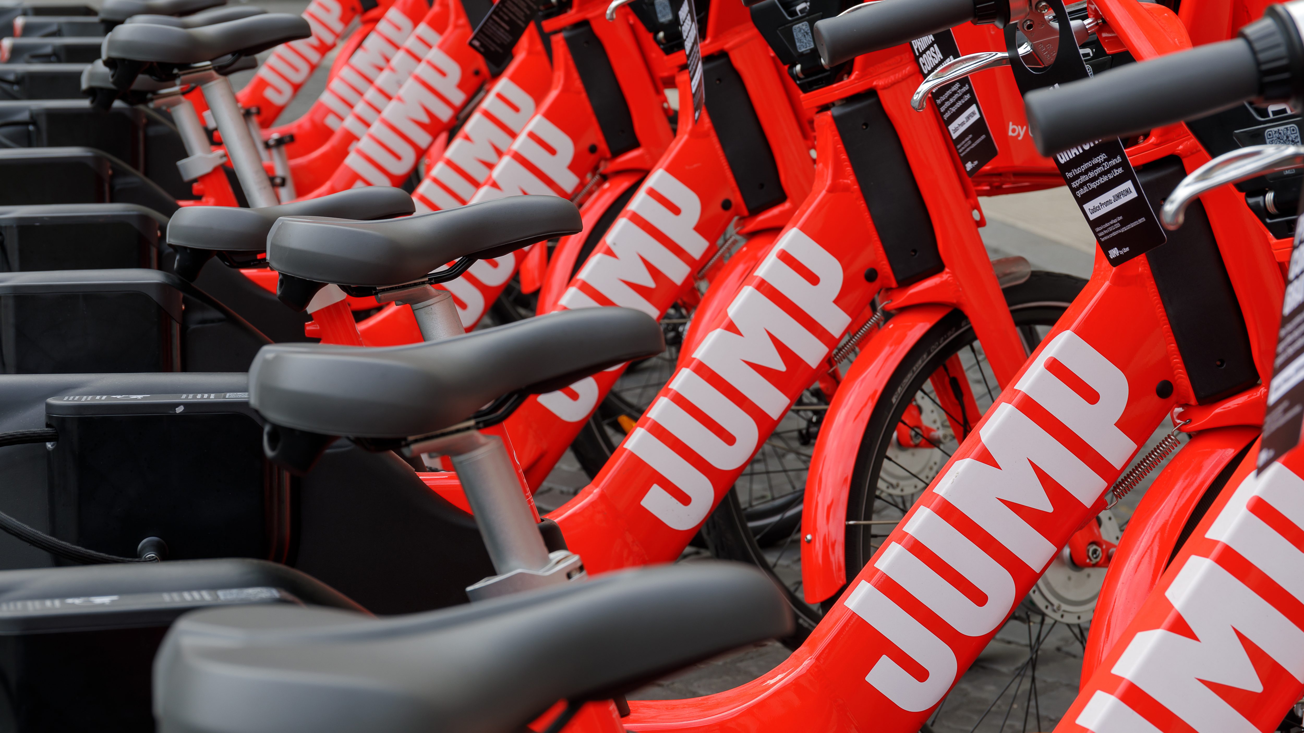 Jump e-bikes in Rome