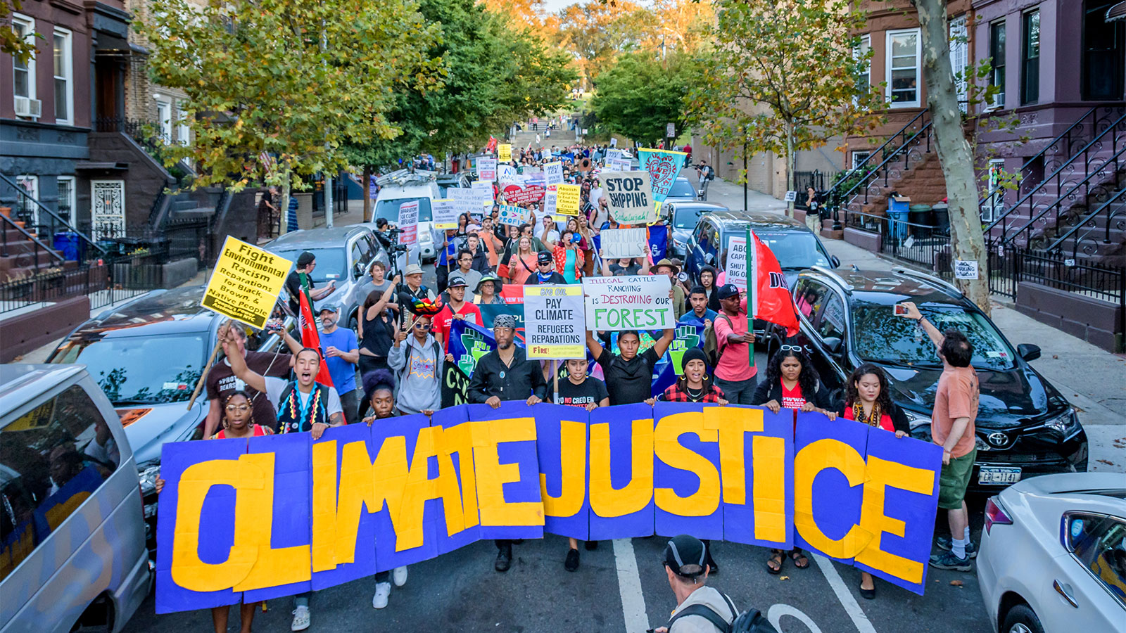 Activist group Earth Strike NYC announced a radical frontline coalition gathering in Sunset Park to support UPROSE in its campaign for local community-led climate justice