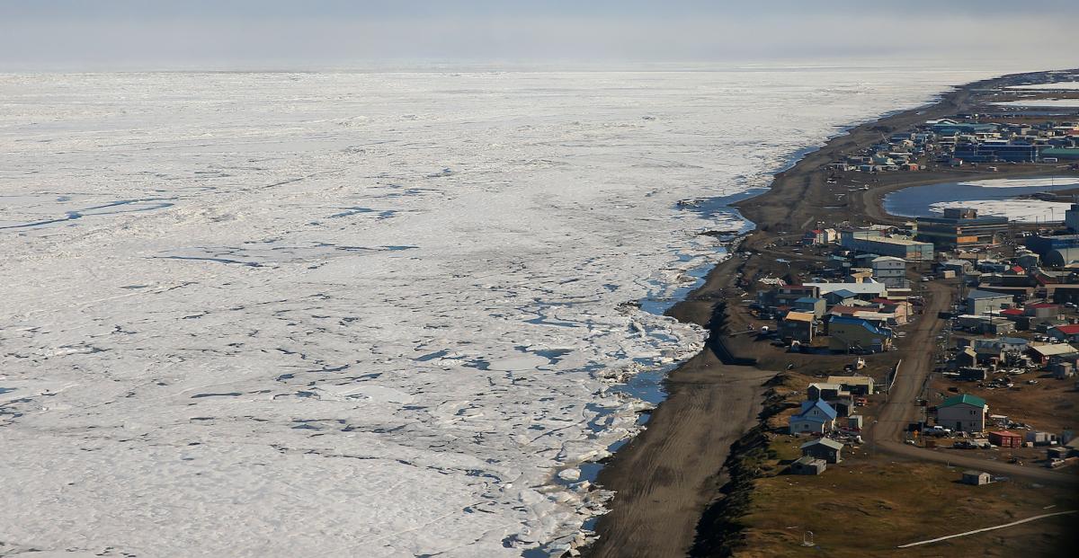 Barrow, AK ice