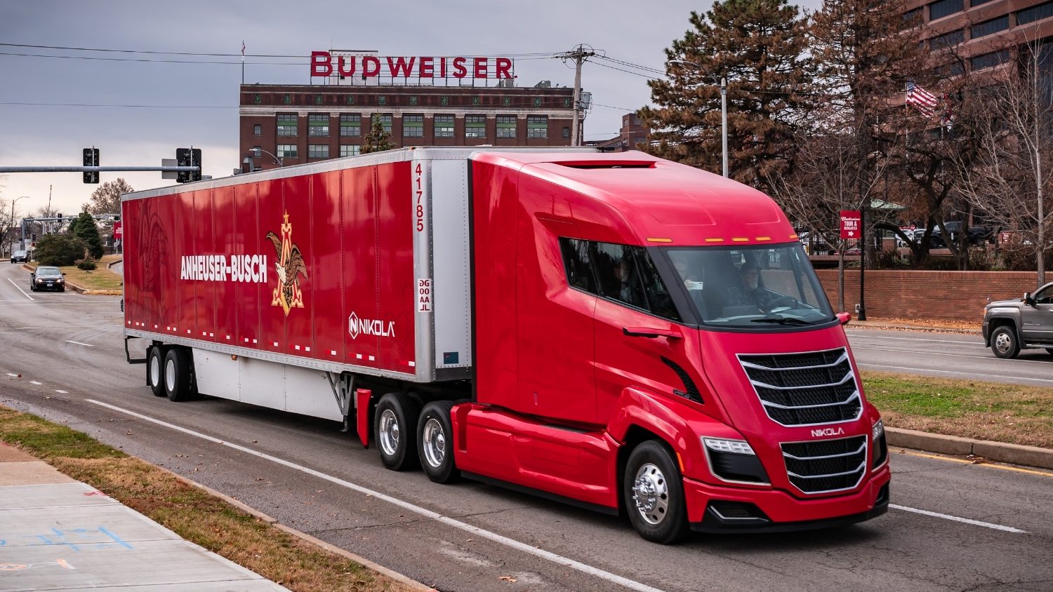 Nikola Anheuser Busch electric truck