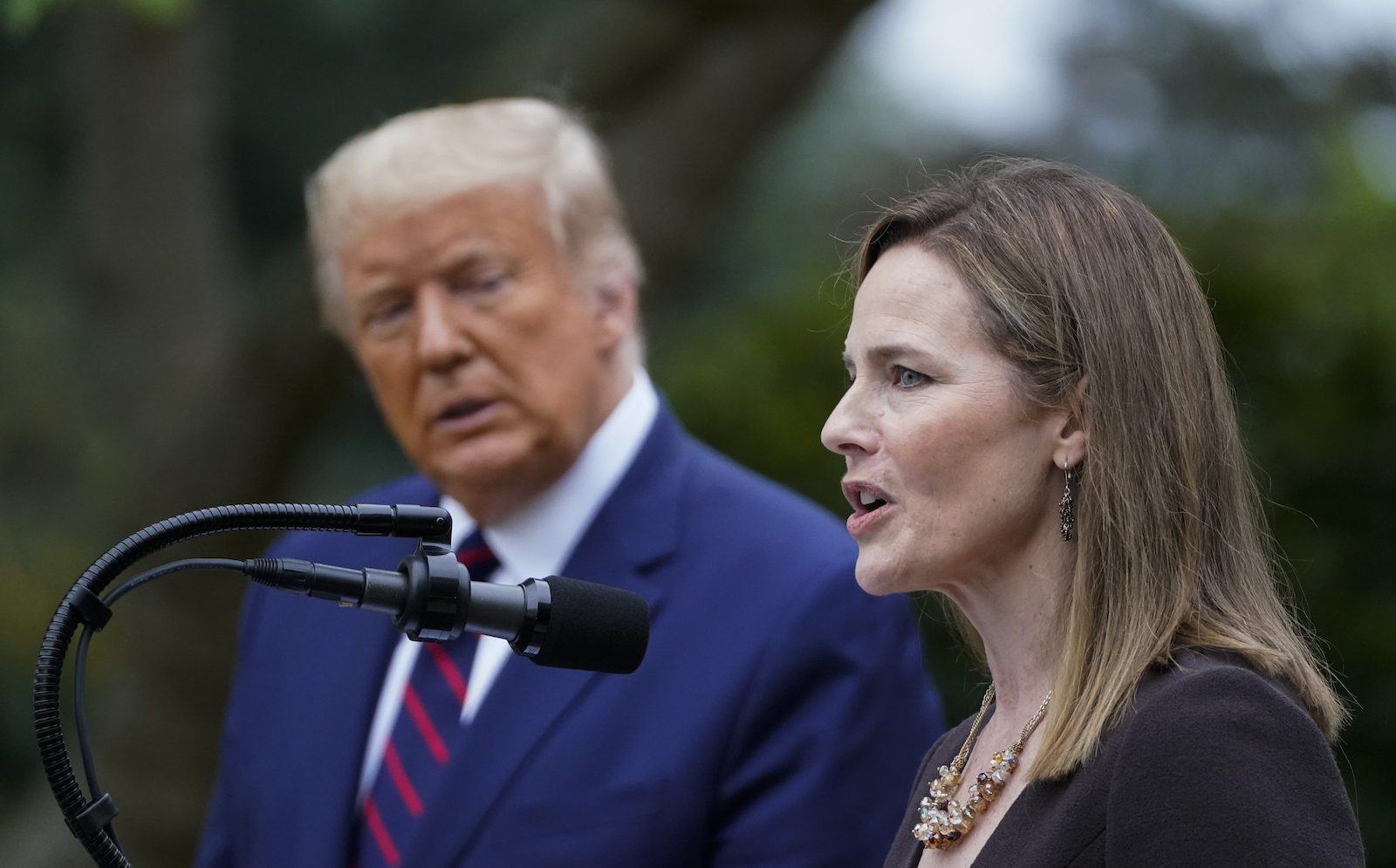 Trump nominates Judge Amy Coney Barrett for Supreme Court vacancy