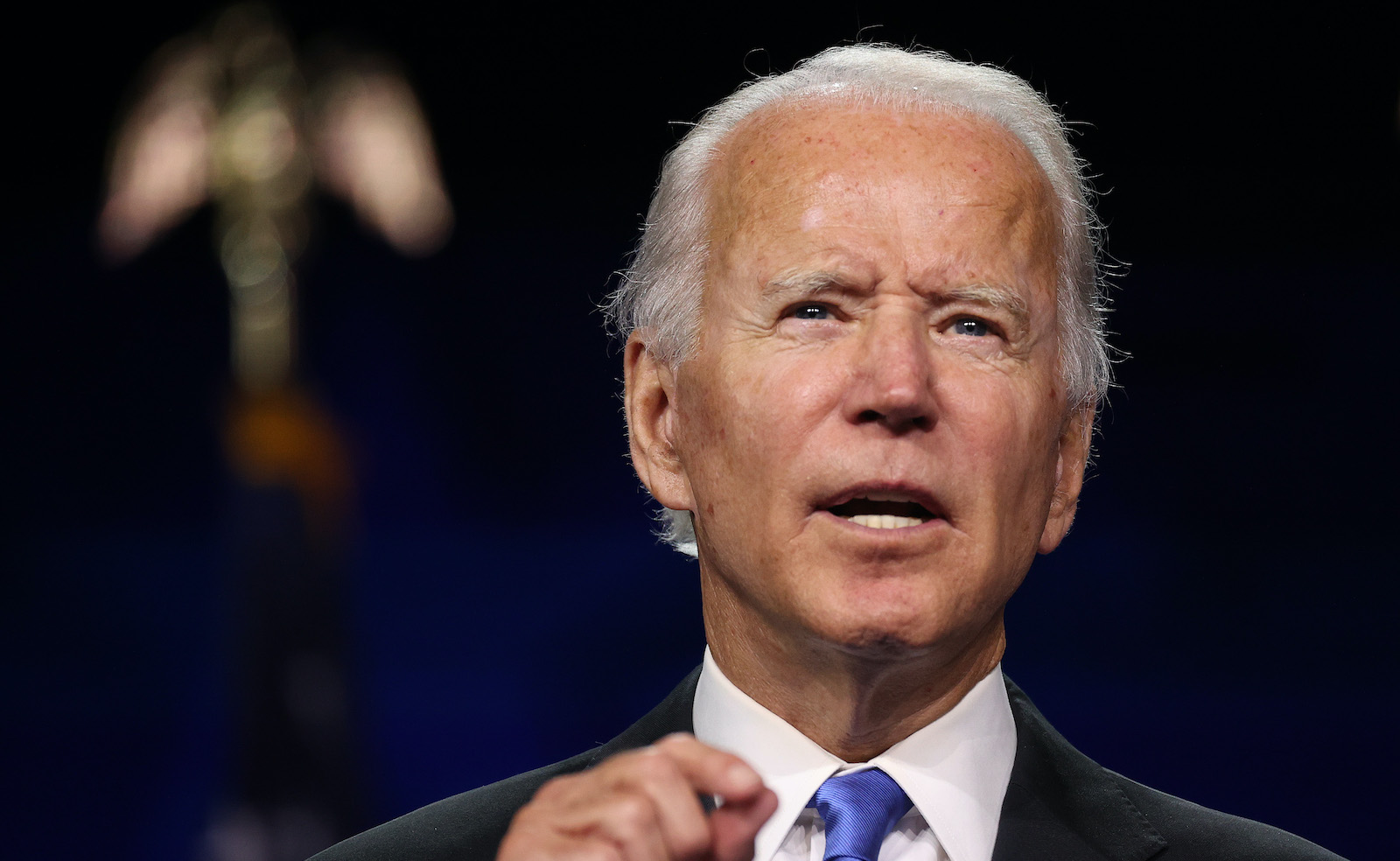 Joe Biden Accepts Party's Nomination For President In Delaware During Virtual DNC