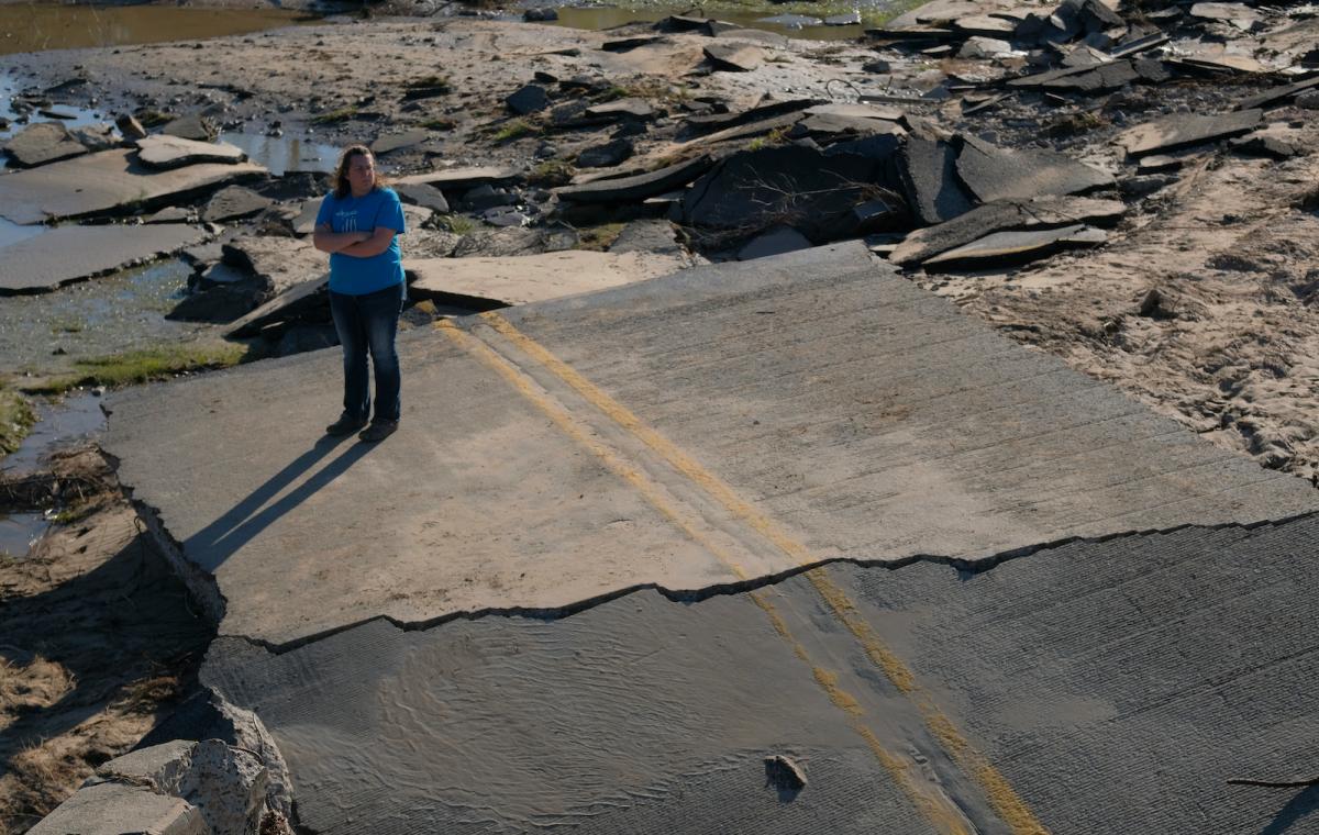 Two Dams Burst Flooding Town Of Midland, Michigan