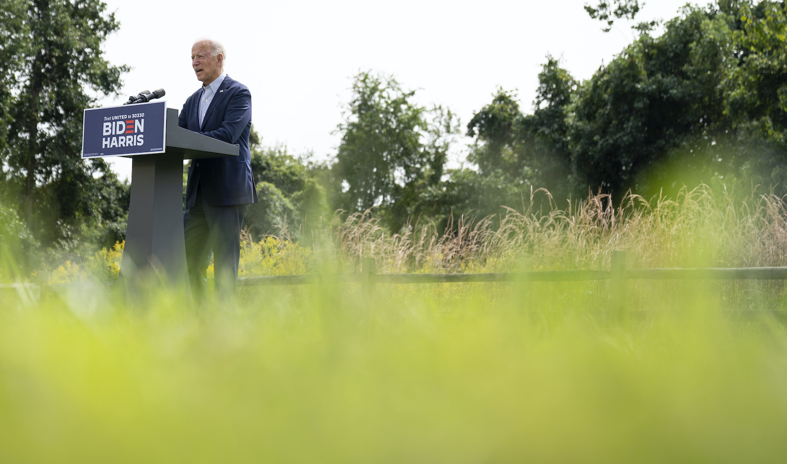 Presidential Candidate Joe Biden Campaigns In Wilmington, Delaware