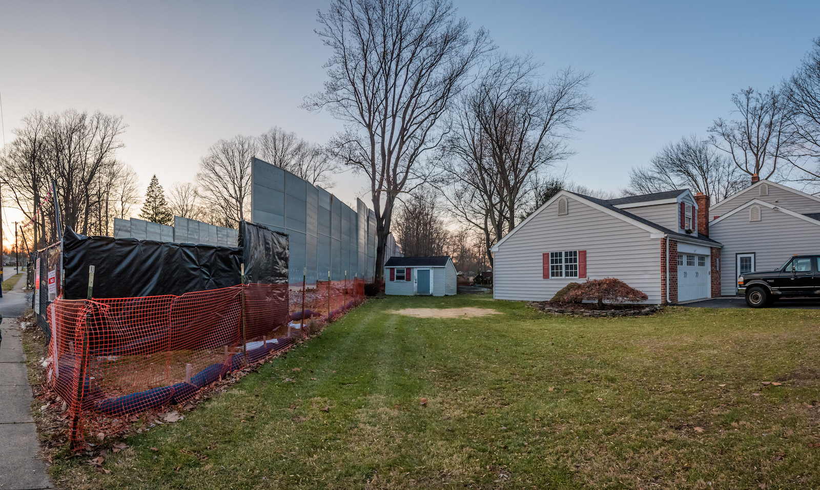 Section of the SUNOCO Mariner II East Pipeline construction