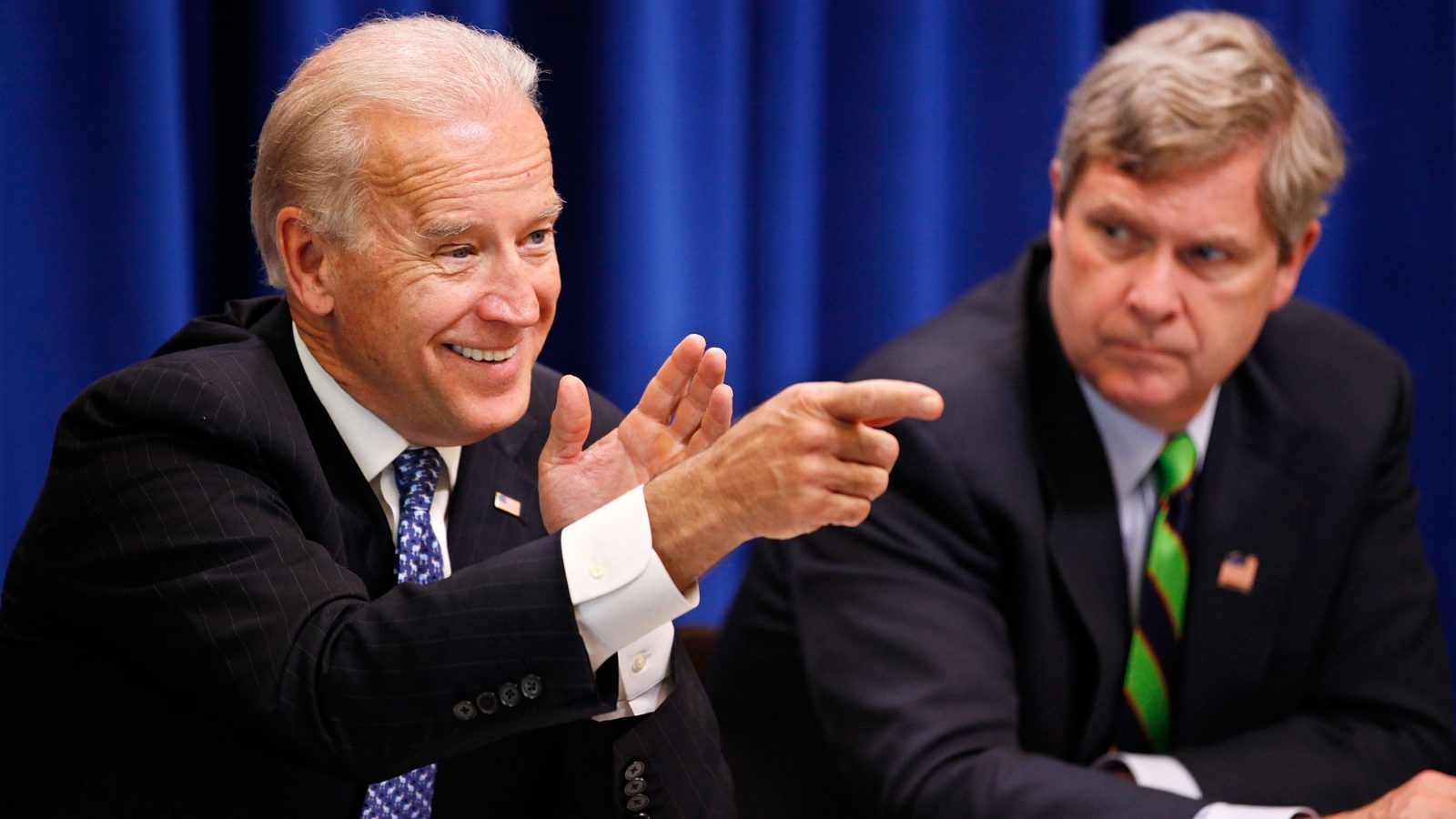 Biden and Vilsack