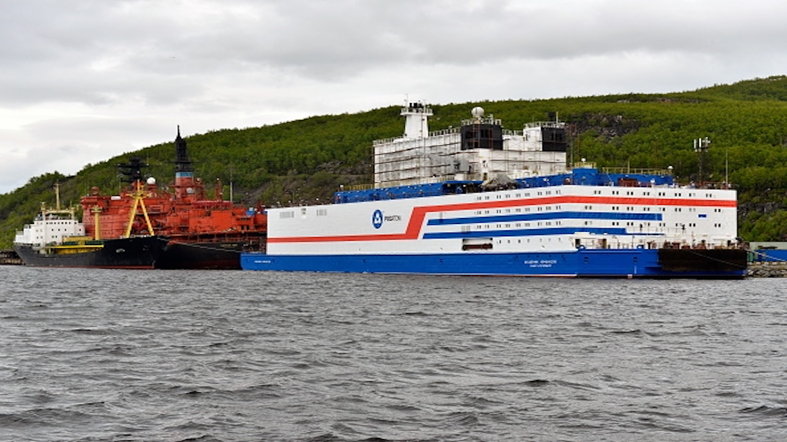 The Akademik Lomonosov Nuclear ship