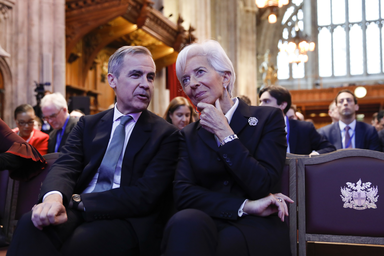 Mark Carney Christine Lagarde