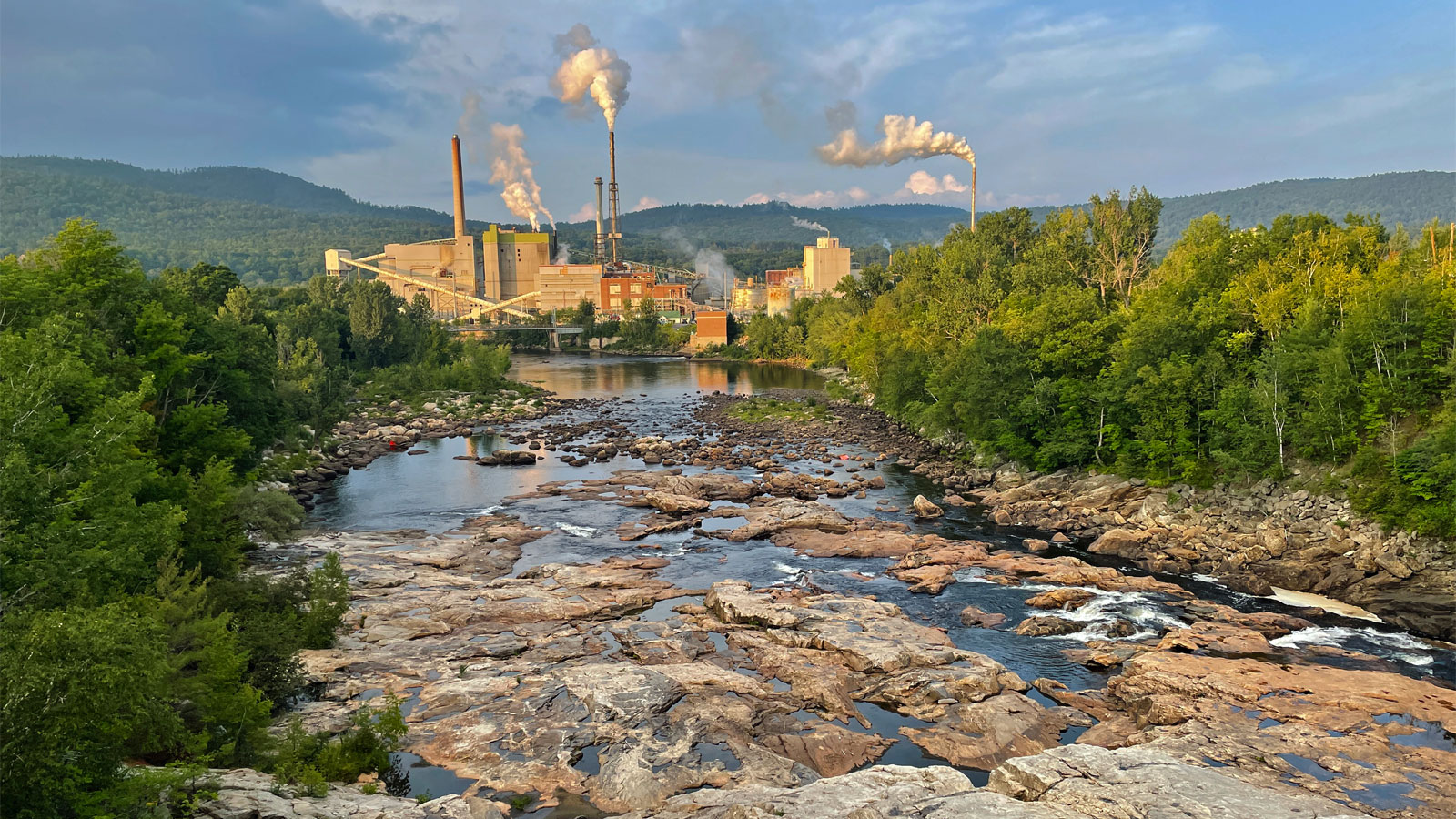 Rumford Mill in Rumford, Maine