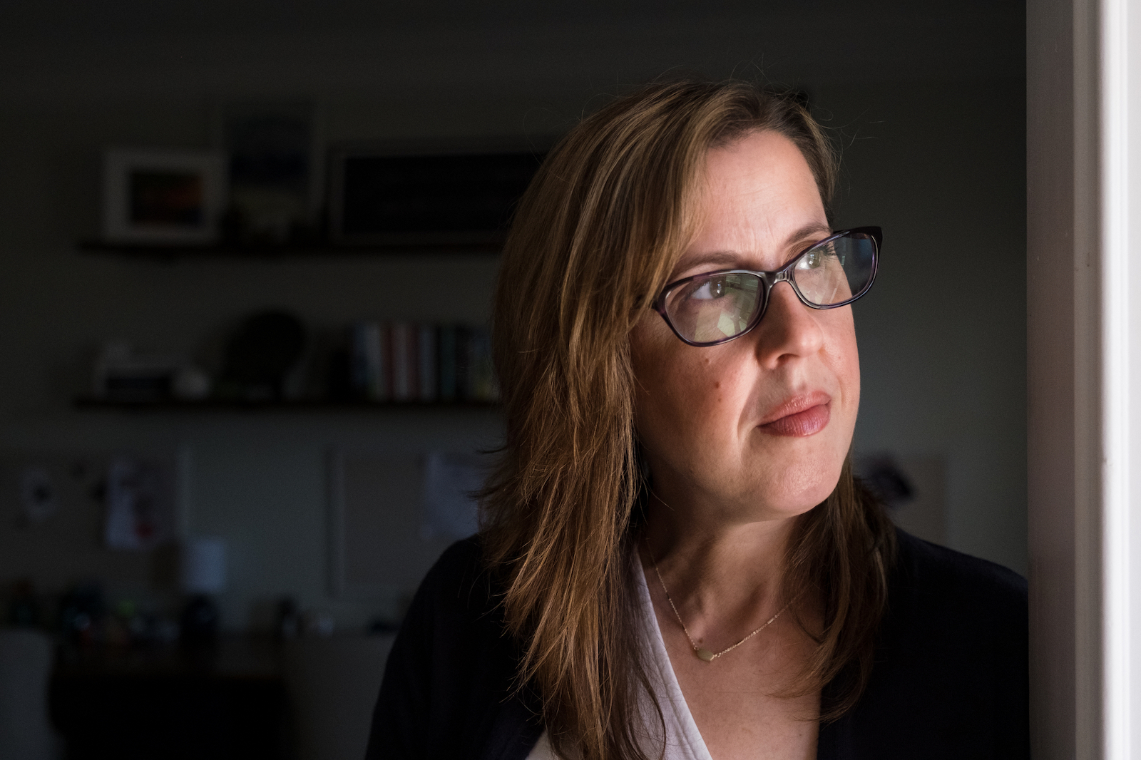 Community activist Emily Donovan at her home in Leland, North Carolina.