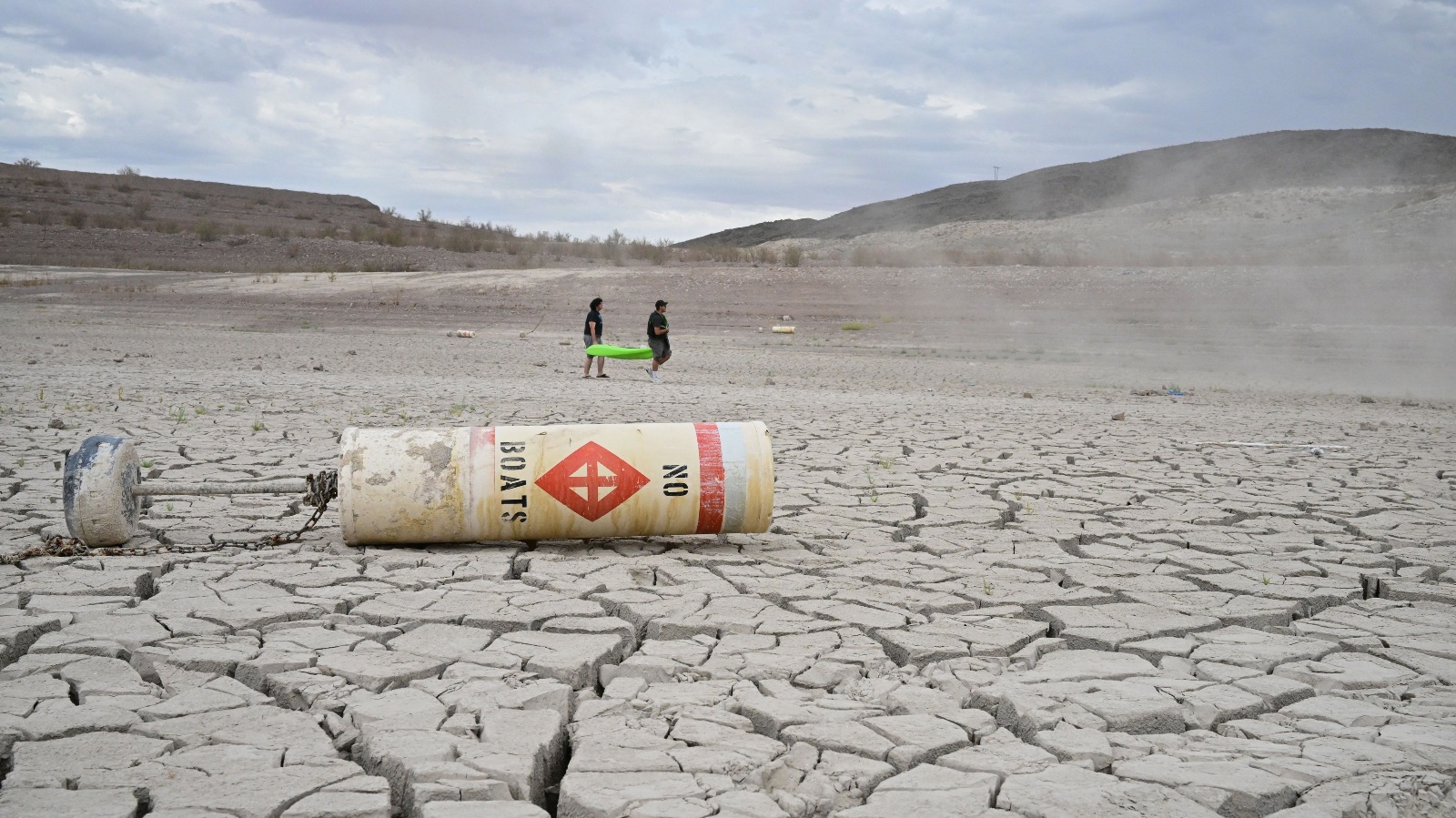 Lake Mead drought boating