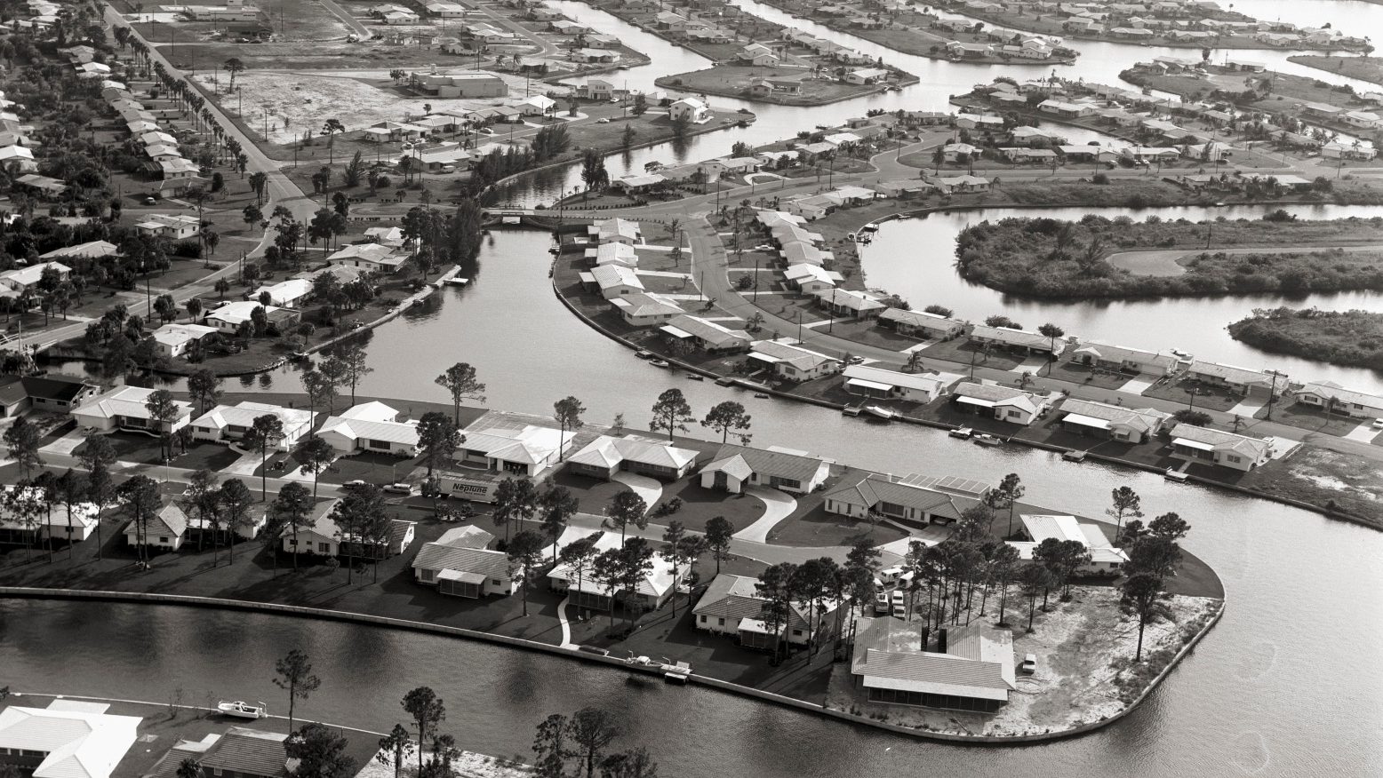 Canals St. Petersburg Florida Hurricane Ian