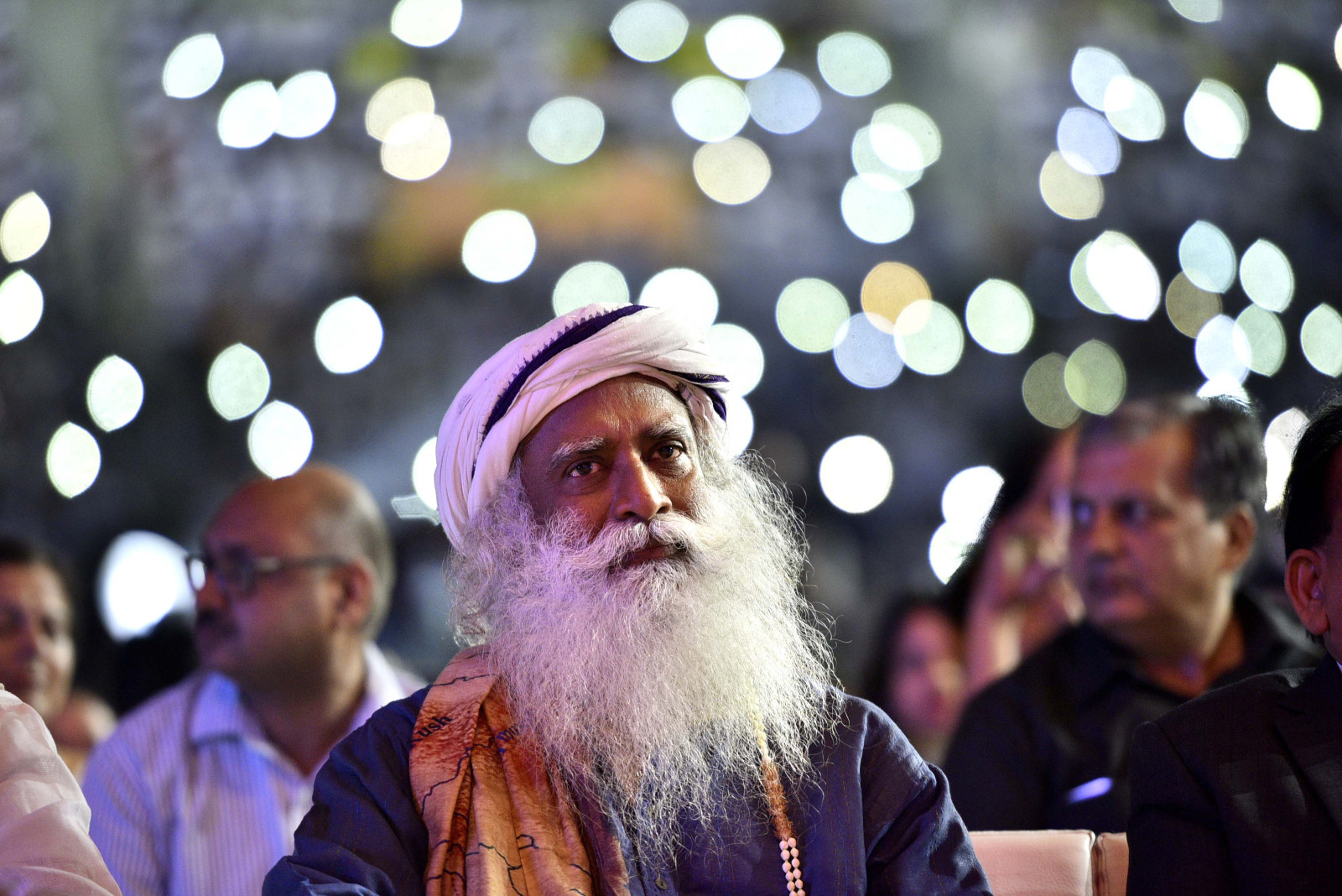 Spiritual leader Sadhguru Jaggi Vasudev during the 